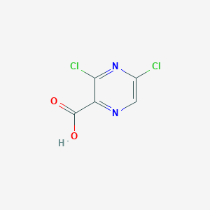 molecular formula C5H2Cl2N2O2 B1322621 3,5-二氯吡嗪-2-羧酸 CAS No. 312736-49-5