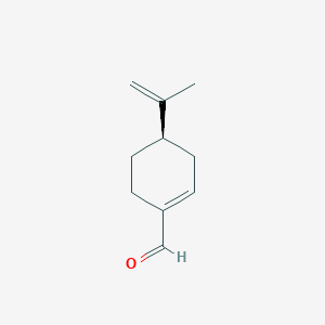 molecular formula C10H14O B132263 (+)-Perillaldehyde CAS No. 5503-12-8