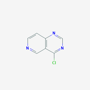molecular formula C7H4ClN3 B1322630 4-氯吡啶并[4,3-d]嘧啶 CAS No. 89583-92-6