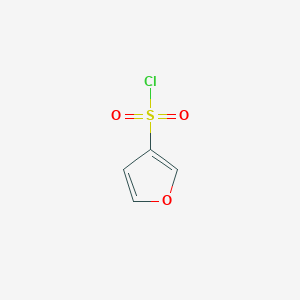 molecular formula C4H3ClO3S B1322663 Furan-3-sulfonyl chloride CAS No. 52665-49-3