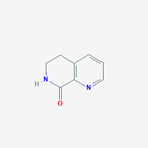 molecular formula C8H8N2O B1322665 6,7-二氢-1,7-萘啶-8(5H)-酮 CAS No. 301666-63-7