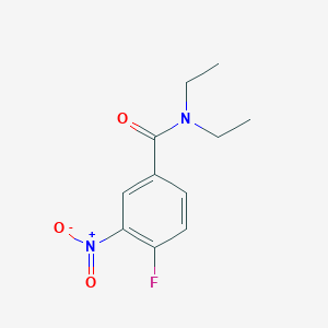 N,N-diethyl-4-fluoro-3-nitrobenzamide