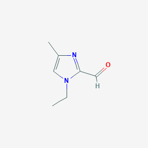 molecular formula C7H10N2O B1322677 1-Ethyl-4-methyl-1h-imidazole-2-carbaldehyde CAS No. 624746-77-6