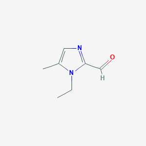 molecular formula C7H10N2O B1322678 1-ethyl-5-methyl-1H-imidazole-2-carbaldehyde CAS No. 624746-78-7