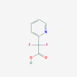 2,2-Difluoro-2-(pyridin-2-YL)acetic acid