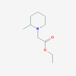 Ethyl (2-methylpiperidin-1-yl)acetate
