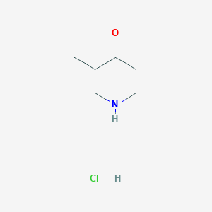 molecular formula C6H12ClNO B1322720 3-Methylpiperidin-4-one hydrochloride CAS No. 4629-78-1