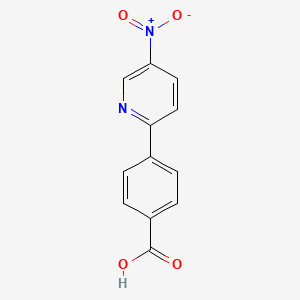 4-(5-Nitropyridin-2-yl)benzoic acid