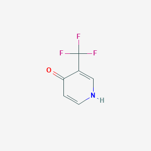 molecular formula C6H4F3NO B1322738 3-(Trifluoromethyl)pyridin-4-OL CAS No. 140899-19-0