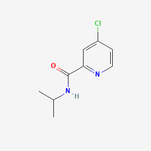 molecular formula C9H11ClN2O B1322756 4-Chloro-N-isopropylpicolinamide CAS No. 604813-08-3
