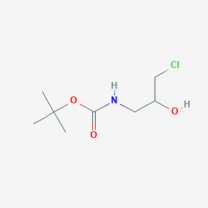 B1322778 tert-butyl 3-chloro-2-hydroxypropylcarbaMate CAS No. 570390-94-2