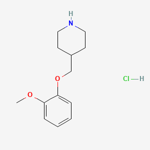 4-[(2-Methoxyphenoxy)methyl]piperidine hydrochloride