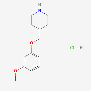 4-[(3-Methoxyphenoxy)methyl]piperidine hydrochloride