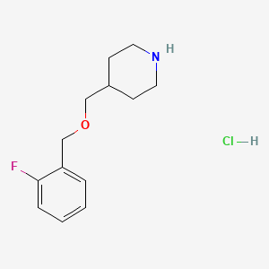 4-{[(2-Fluorobenzyl)Oxy]Methyl}Piperidine Hydrochloride