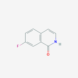 molecular formula C9H6FNO B1322792 7-fluoroisoquinolin-1(2H)-one CAS No. 410086-27-0