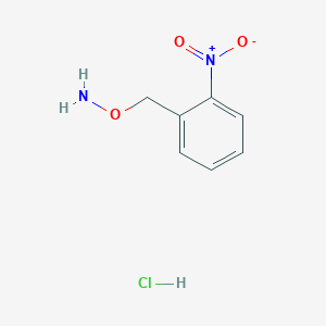 molecular formula C7H9ClN2O3 B1322799 O-(2-nitrobenzyl)hydroxylamine hydrochloride CAS No. 51572-92-0