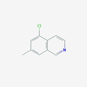 molecular formula C10H8ClN B13228080 5-Chloro-7-methylisoquinoline 
