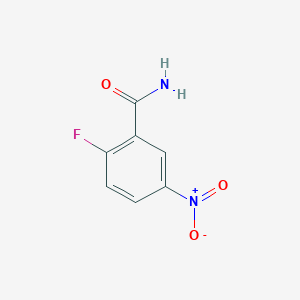 molecular formula C7H5FN2O3 B1322830 2-Fluoro-5-nitrobenzamide CAS No. 136146-82-2