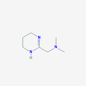 molecular formula C7H15N3 B13228344 Dimethyl[(1,4,5,6-tetrahydropyrimidin-2-yl)methyl]amine 