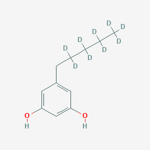 molecular formula C11H16O2 B132284 Olivetol-d9 CAS No. 137125-92-9
