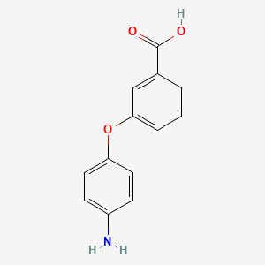 molecular formula C13H11NO3 B1322841 3-(4-Aminophenoxy)benzoic acid CAS No. 54579-63-4