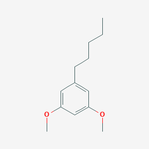 B132288 1,3-Dimethoxy-5-pentylbenzene CAS No. 22976-40-5