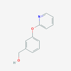 [3-(Pyridin-2-yloxy)phenyl]methanol