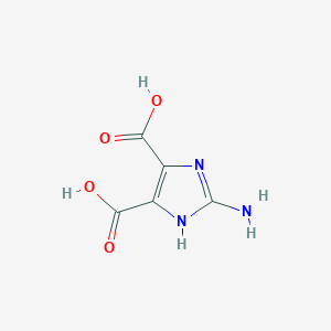 molecular formula C5H5N3O4 B1322894 2-Amino-1H-imidazole-4,5-dicarboxylic acid CAS No. 69579-53-9