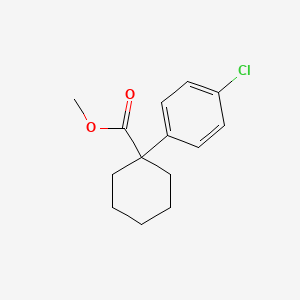 molecular formula C14H17ClO2 B1322897 Methyl 1-(4-chlorophenyl)cyclohexanecarboxylate CAS No. 51275-34-4