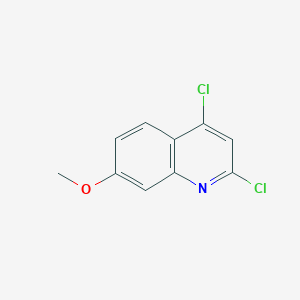 molecular formula C10H7Cl2NO B1322905 2,4-二氯-7-甲氧基喹啉 CAS No. 55934-22-0