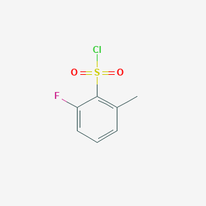 molecular formula C7H6ClFO2S B1322927 2-氟-6-甲基苯磺酰氯 CAS No. 1092350-02-1