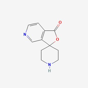 molecular formula C11H12N2O2 B1322930 1H-Spiro[furo[3,4-c]pyridine-3,4'-piperidin]-1-one CAS No. 759452-96-5