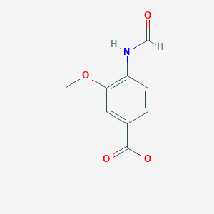 molecular formula C10H11NO4 B1322931 Methyl 4-formamido-3-methoxybenzoate CAS No. 700834-18-0