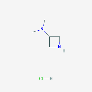 molecular formula C5H13ClN2 B1322936 N,N-dimethylazetidin-3-amine hydrochloride CAS No. 935670-07-8