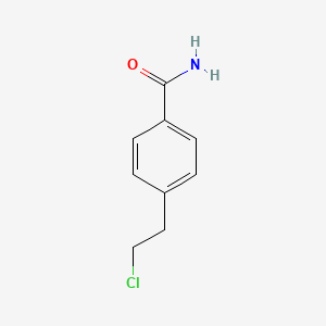 4-(2-Chloroethyl)benzamide