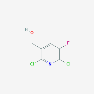 molecular formula C6H4Cl2FNO B1322944 (2,6-二氯-5-氟吡啶-3-基)甲醇 CAS No. 820224-51-9