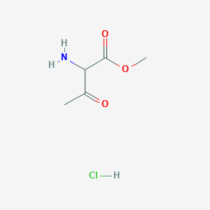molecular formula C5H10ClNO3 B1322955 Methyl 2-amino-3-oxobutanoate hydrochloride CAS No. 41172-77-4