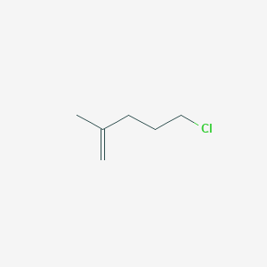 molecular formula C6H11Cl B13229585 5-Chloro-2-methyl-1-pentene CAS No. 22508-65-2