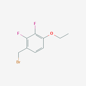 molecular formula C9H9BrF2O B1322979 4-Ethoxy-2,3-difluorobenzyl bromide CAS No. 181806-55-3