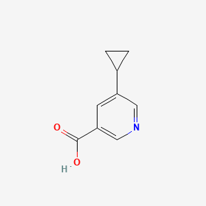 molecular formula C9H9NO2 B1322996 5-Cyclopropylnicotinic acid CAS No. 893738-23-3