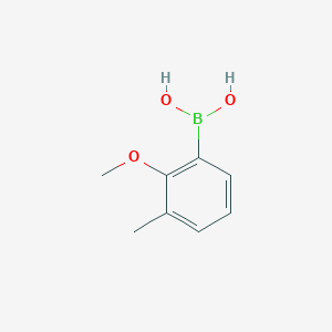 molecular formula C8H11BO3 B1323003 2-Methoxy-3-methylphenylboronic acid CAS No. 909187-39-9
