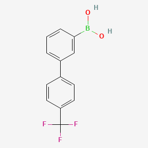 molecular formula C13H10BF3O2 B1323005 4'-(Trifluoromethyl)biphenyl-3-ylboronic acid CAS No. 1107603-45-1