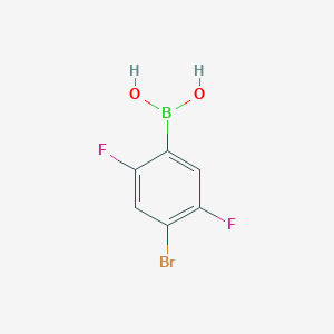 molecular formula C6H4BBrF2O2 B1323006 4-Bromo-2,5-difluorophenylboronic acid CAS No. 1106676-82-7