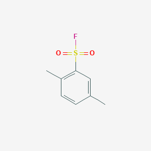 molecular formula C8H9FO2S B13230233 2,5-Dimethylbenzene-1-sulfonyl fluoride CAS No. 393-41-9