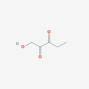 molecular formula C5H8O3 B13230517 1-Hydroxypentane-2,3-dione 