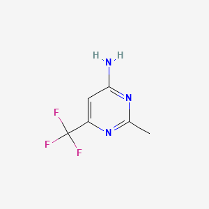 2-Methyl-6-(trifluoromethyl)pyrimidin-4-amine