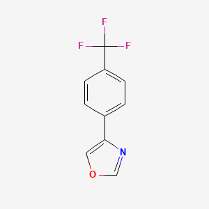 4-(4-(Trifluoromethyl)phenyl)oxazole