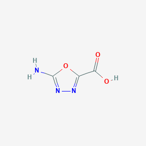 5-Amino-1,3,4-oxadiazole-2-carboxylic acid
