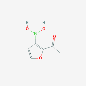 (2-Acetylfuran-3-yl)boronic acid