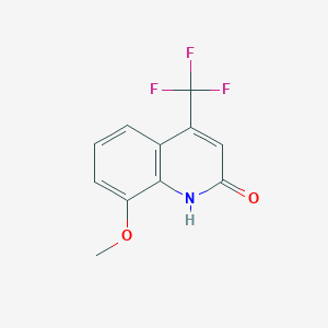 8-Methoxy-4-(trifluoromethyl)quinolin-2(1H)-one
